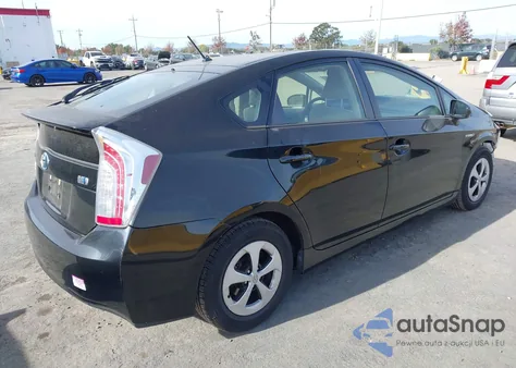 2012 Toyota Prius Two z USA, uszkodzony, nr VIN JTDKN3DU4C5433045